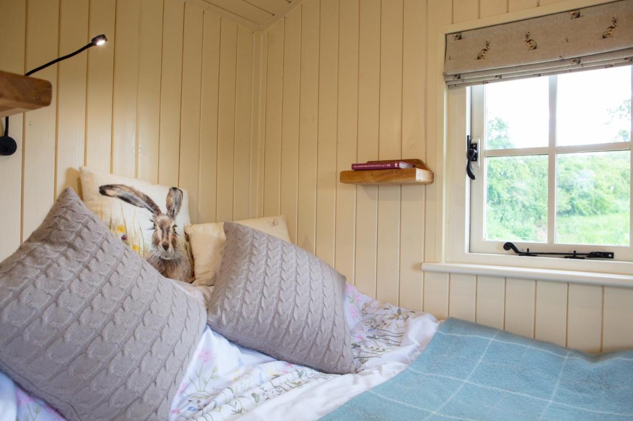 Romantic Secluded Shepherd Hut Hares Rest Southwick  Bagian luar foto