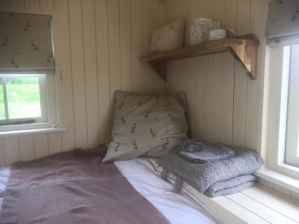 Romantic Secluded Shepherd Hut Hares Rest Southwick  Bagian luar foto