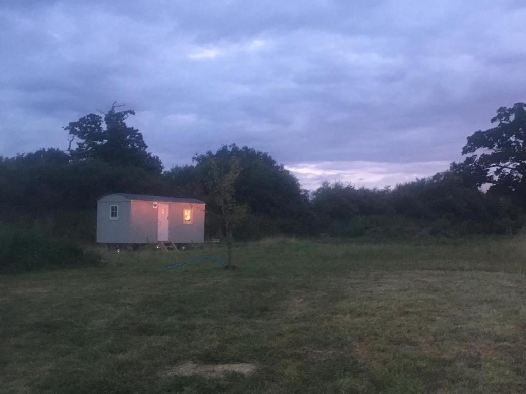 Romantic Secluded Shepherd Hut Hares Rest Southwick  Bagian luar foto