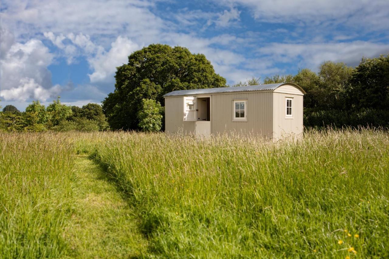 Romantic Secluded Shepherd Hut Hares Rest Southwick  Bagian luar foto